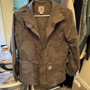 Carhartt Women’s Tan/green Field Jacket